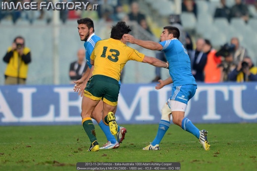 2012-11-24 Firenze - Italia-Australia 1000 Adam Ashley-Cooper